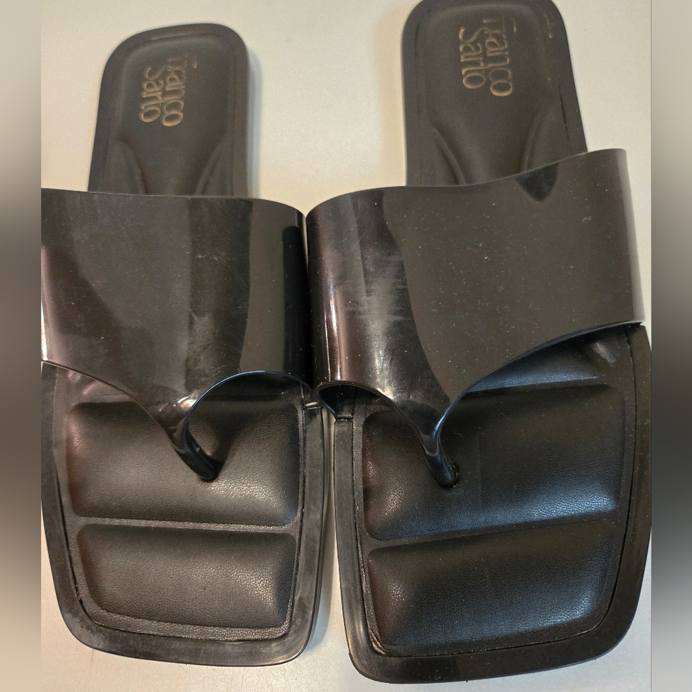 Franco Sarto black Sandals - Picture 2 of 6